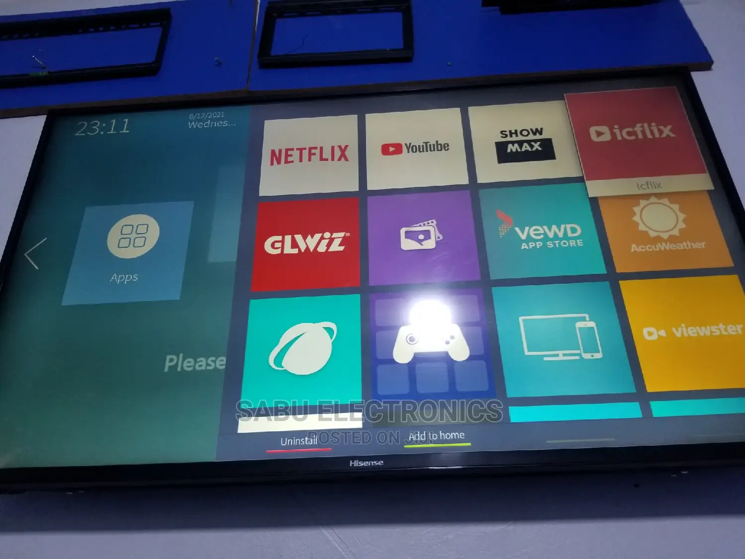 Hisense Smart Tv- 43 Inch