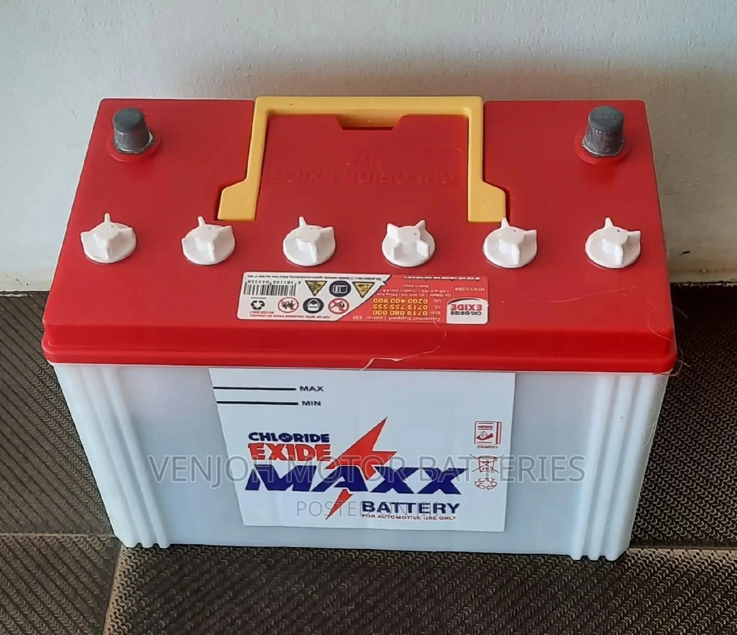 N70 /70 AH Maxx Chloride Exide Car Battery