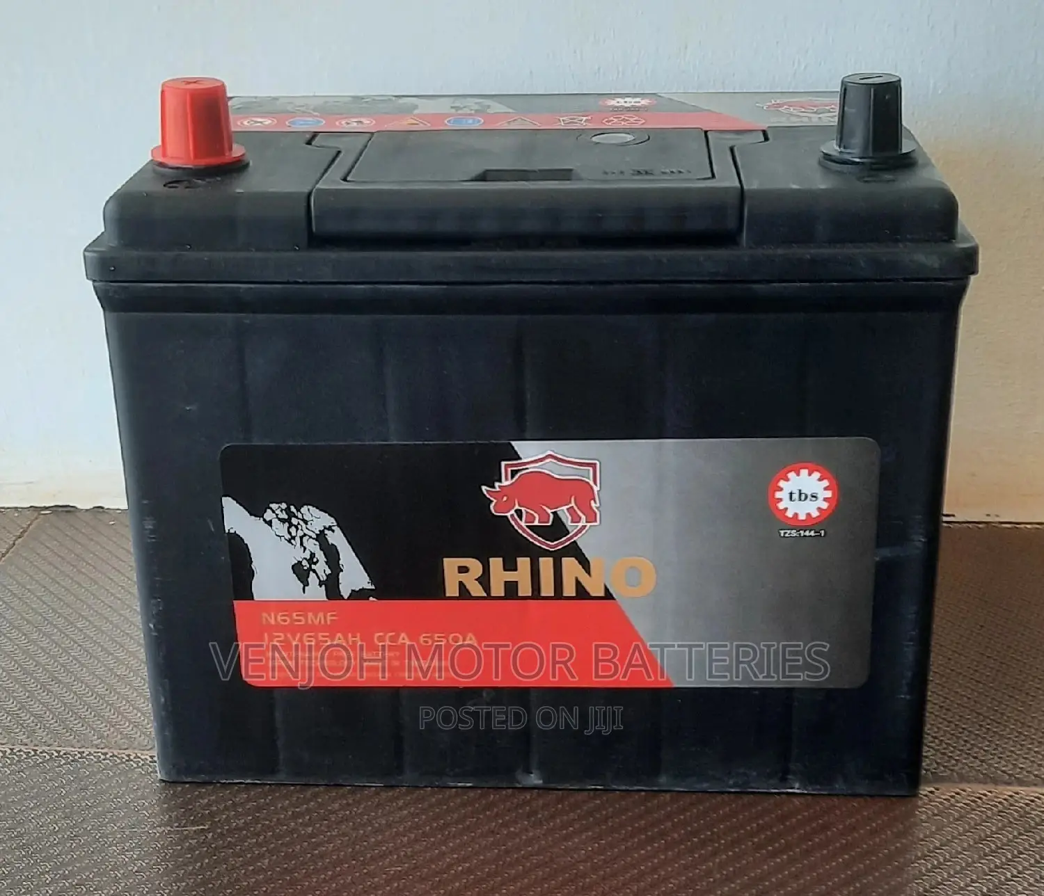 N65 Rhino Car Battery