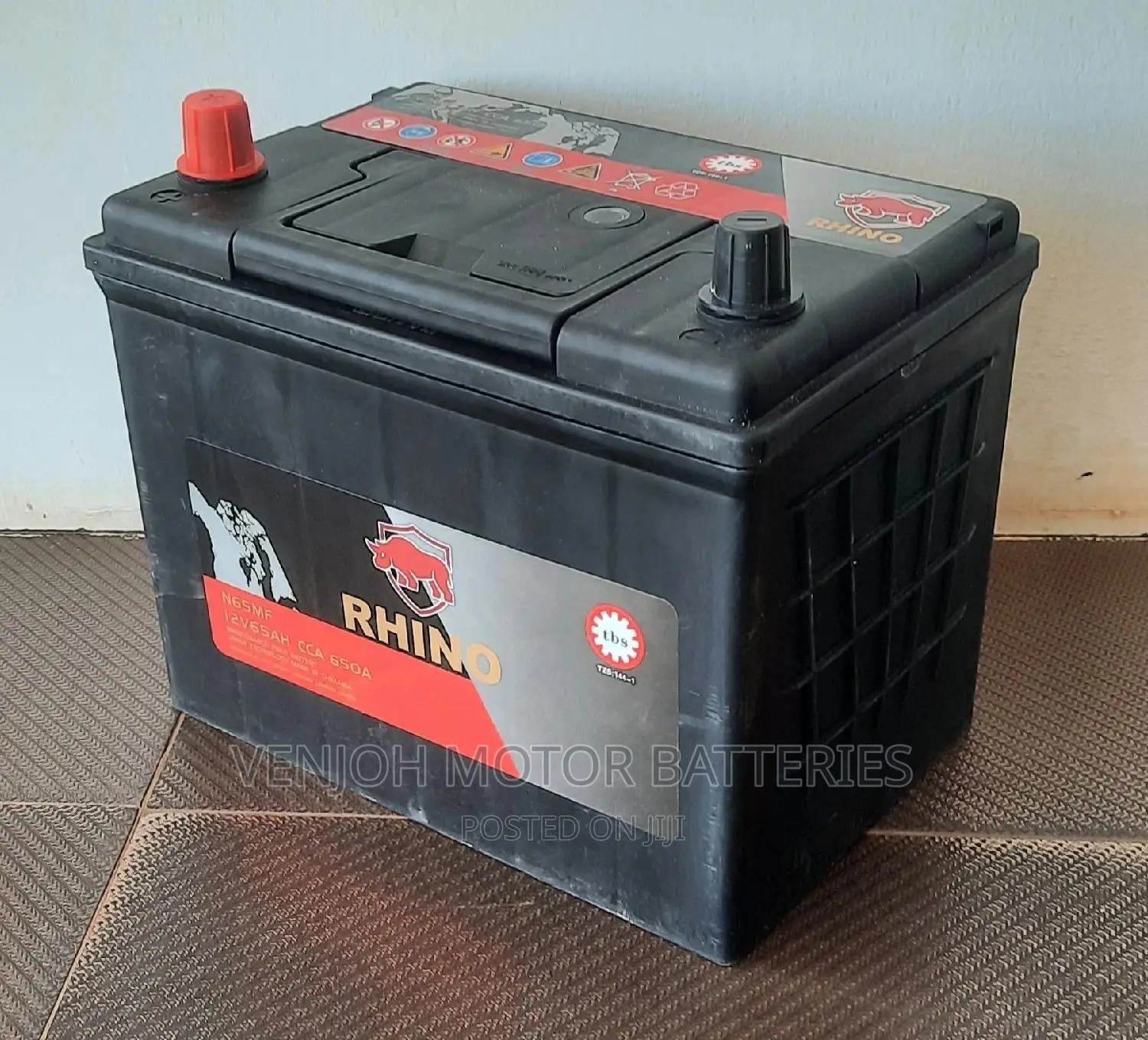 N65 Rhino Car Battery