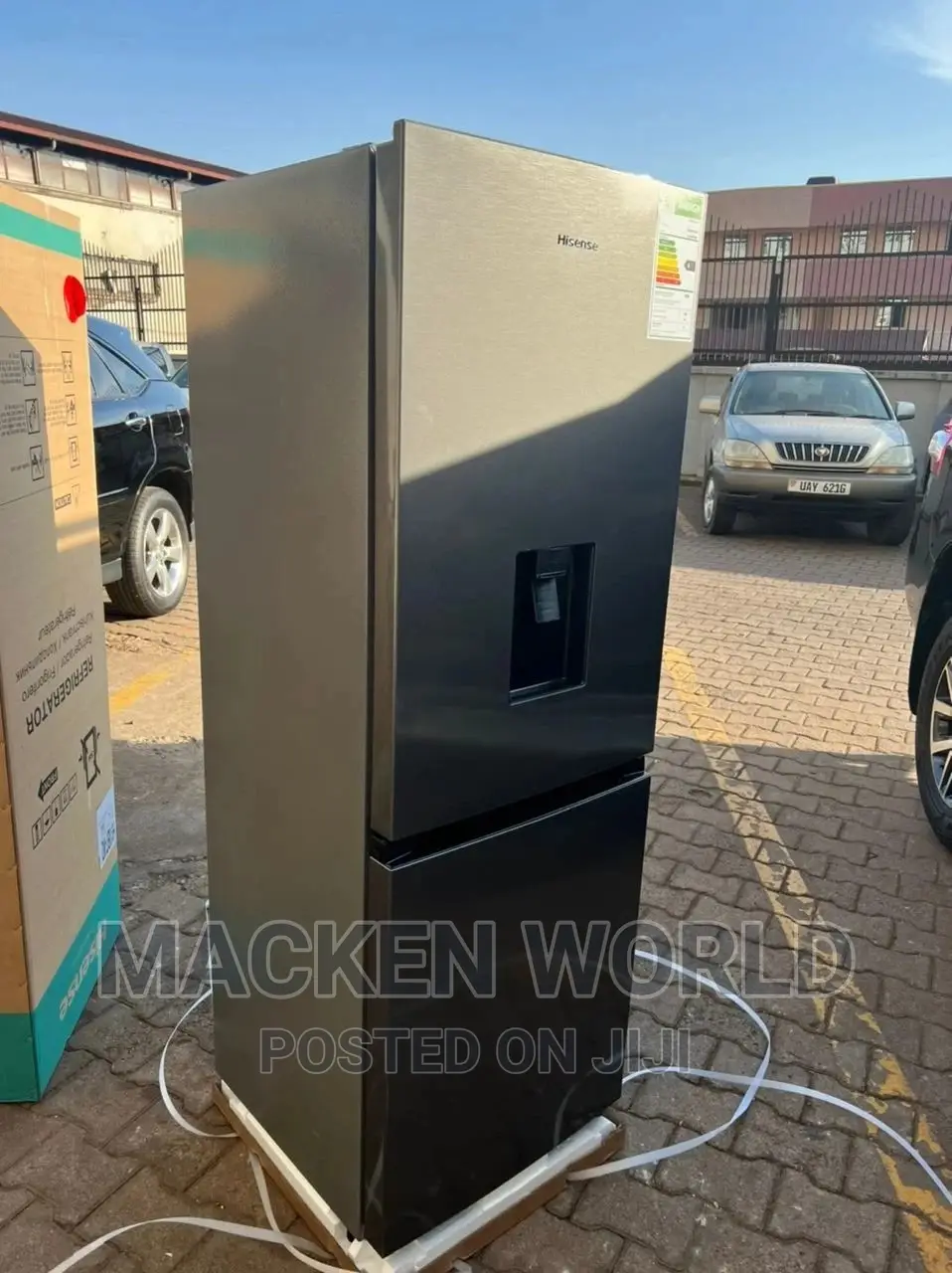 310L Hisense Double Door Refrigerator With Water Dispenser