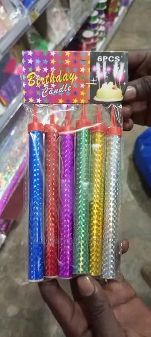 6pcs Birthday Party Lighting Candles