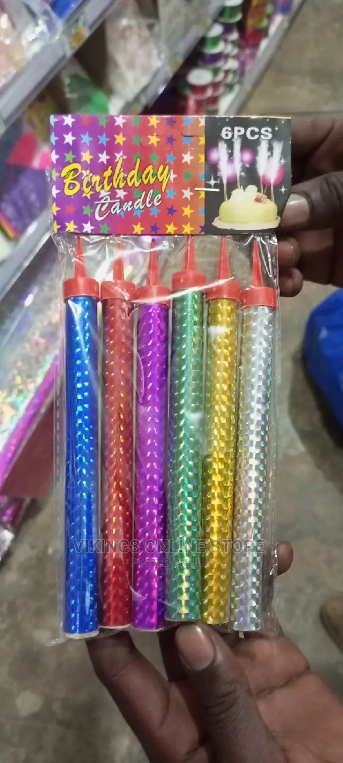 6pcs Birthday Party Lighting Candles