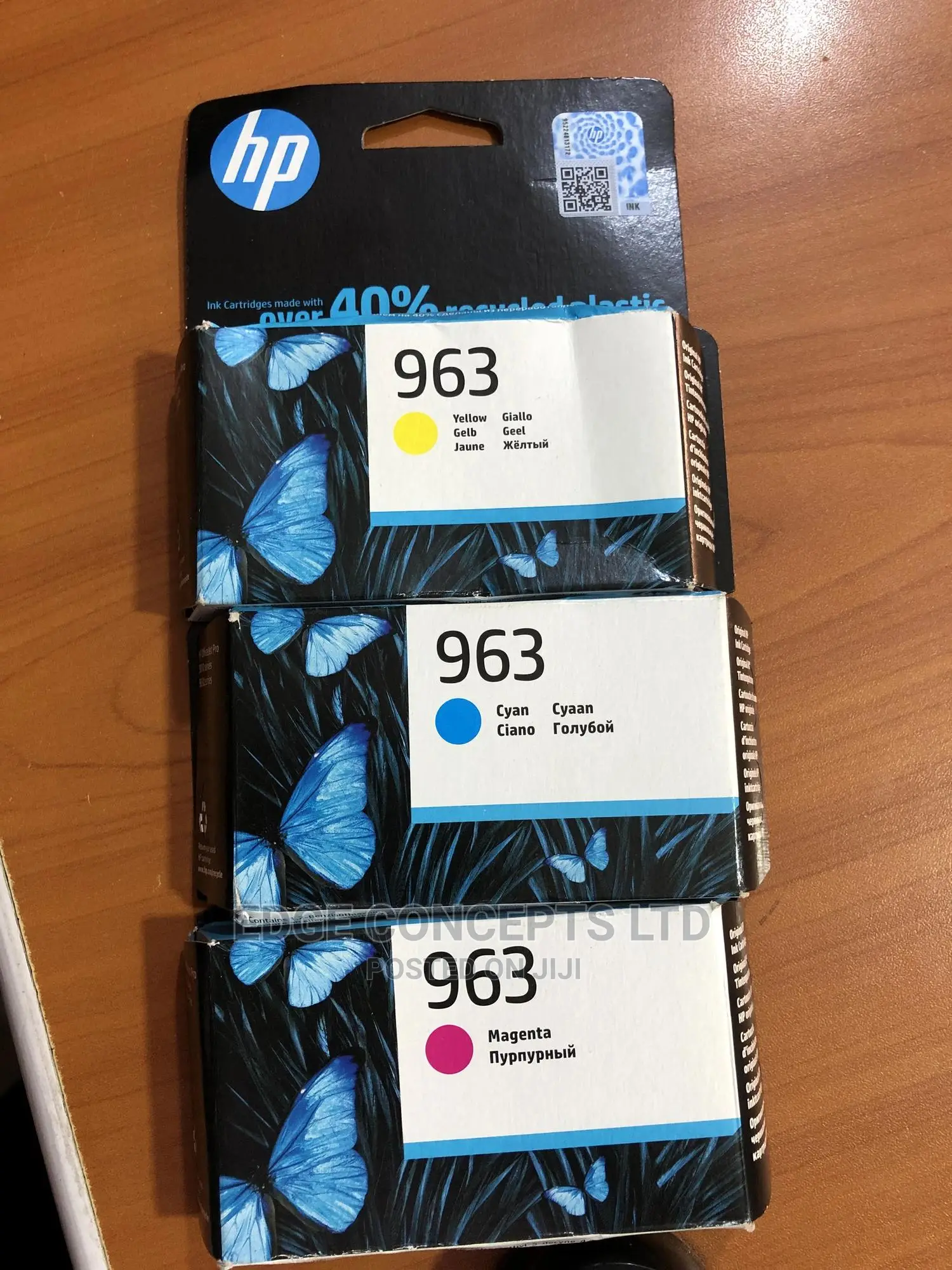 Hp CATRIDGE 963 Colors Cyan Magenta Yellow
