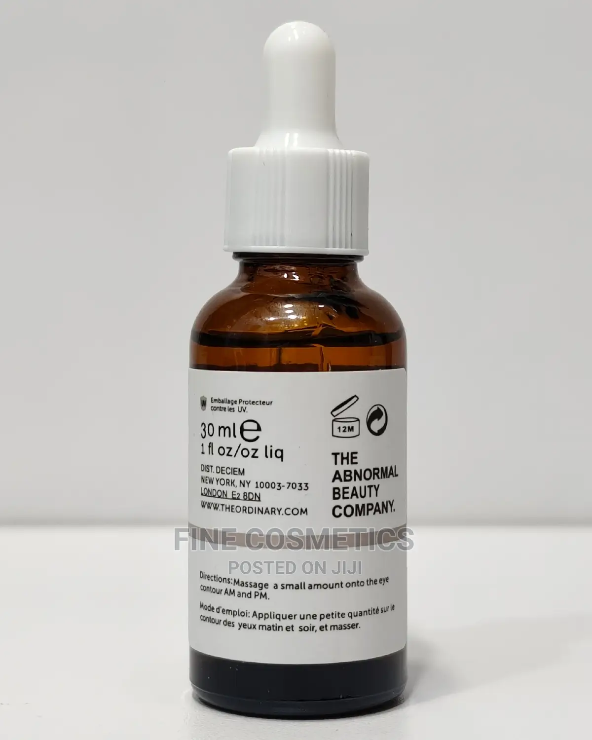 The Ordinary Serum Set of 3; Aha, Niacinamide + Caffeine Oil