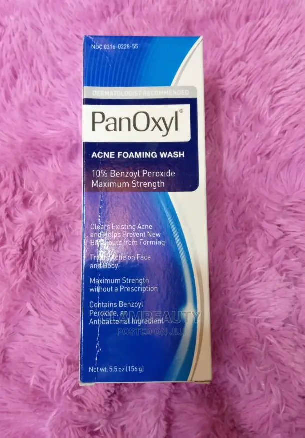 Panoxyl Acne Foaming Wash Benzoyl Peroxide 10% Max Strength
