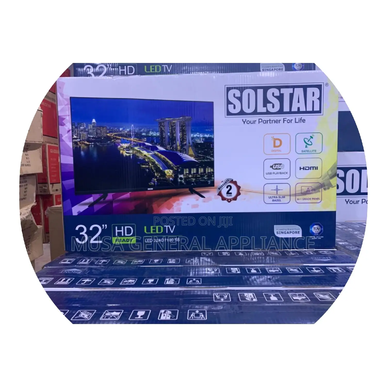 Solstar Tv 32inch Smart