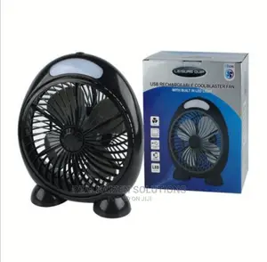 LEISURE QUIP Usb Rechargeable Coolblaster Fan With LED Light