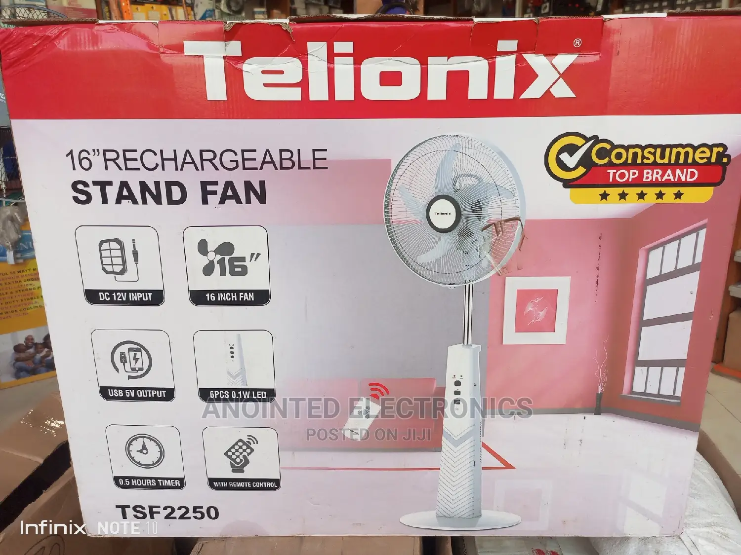 Rechargeable Stand Fans