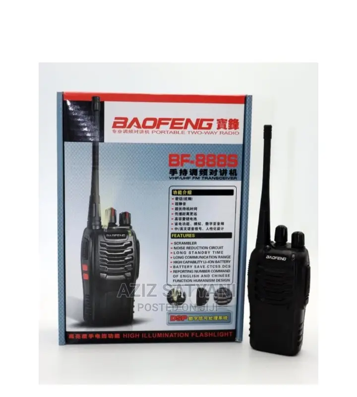 Boafeng Walkie Talkie For Security Guard, Construction Sites