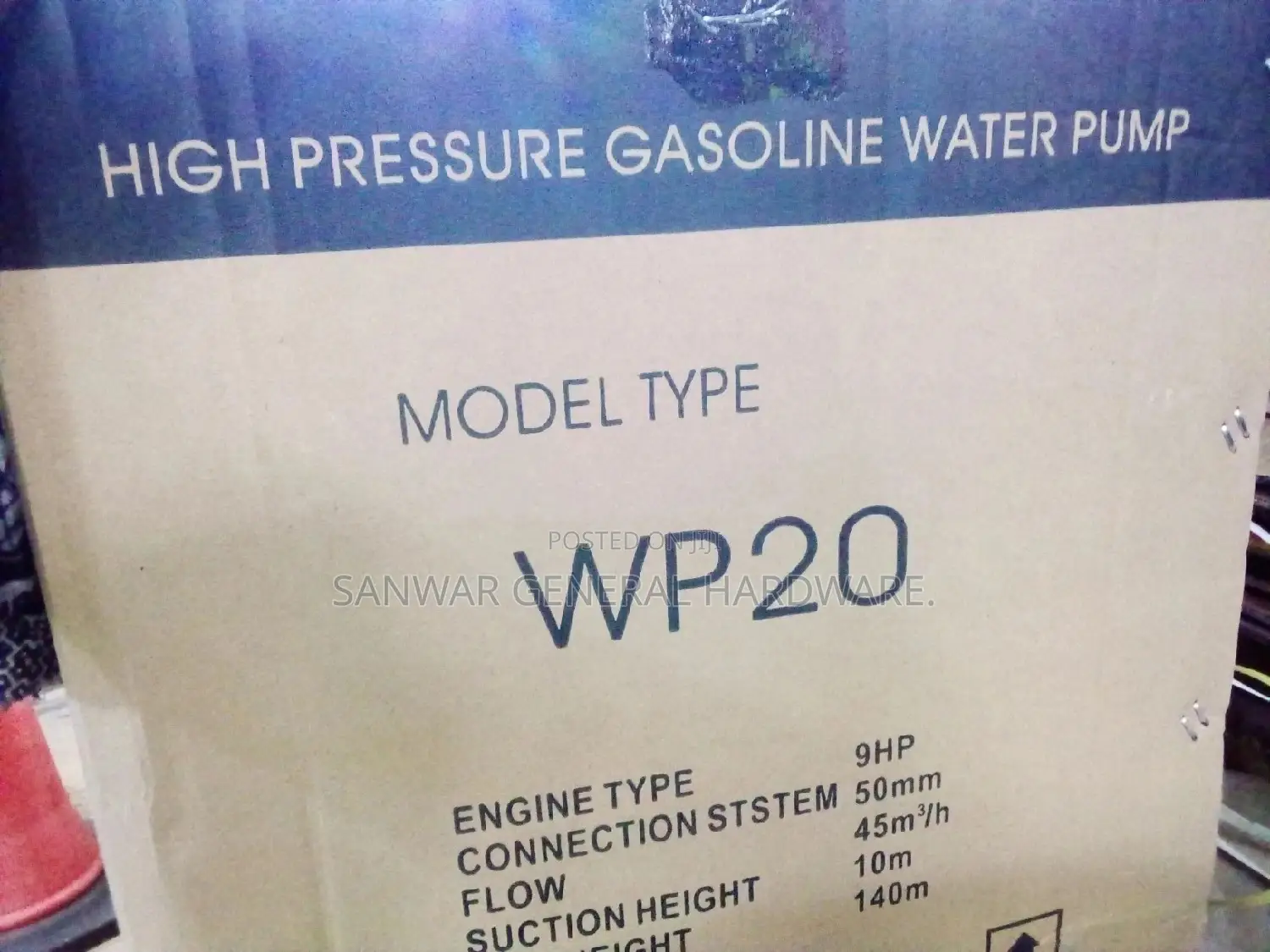 9hp,Genius-High Pressure Water Pumps,Max-Head-140m,Pumps-1km