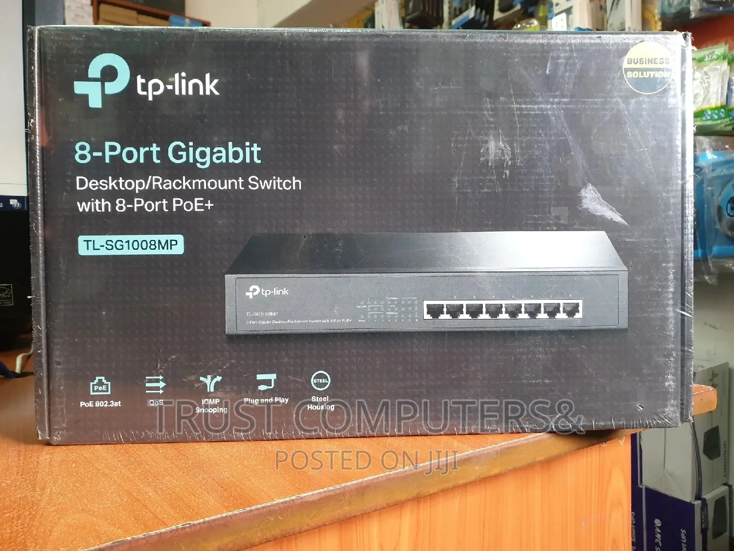 8port Tp-Link Gigabit Rackmount Switch TL-SG1008MP