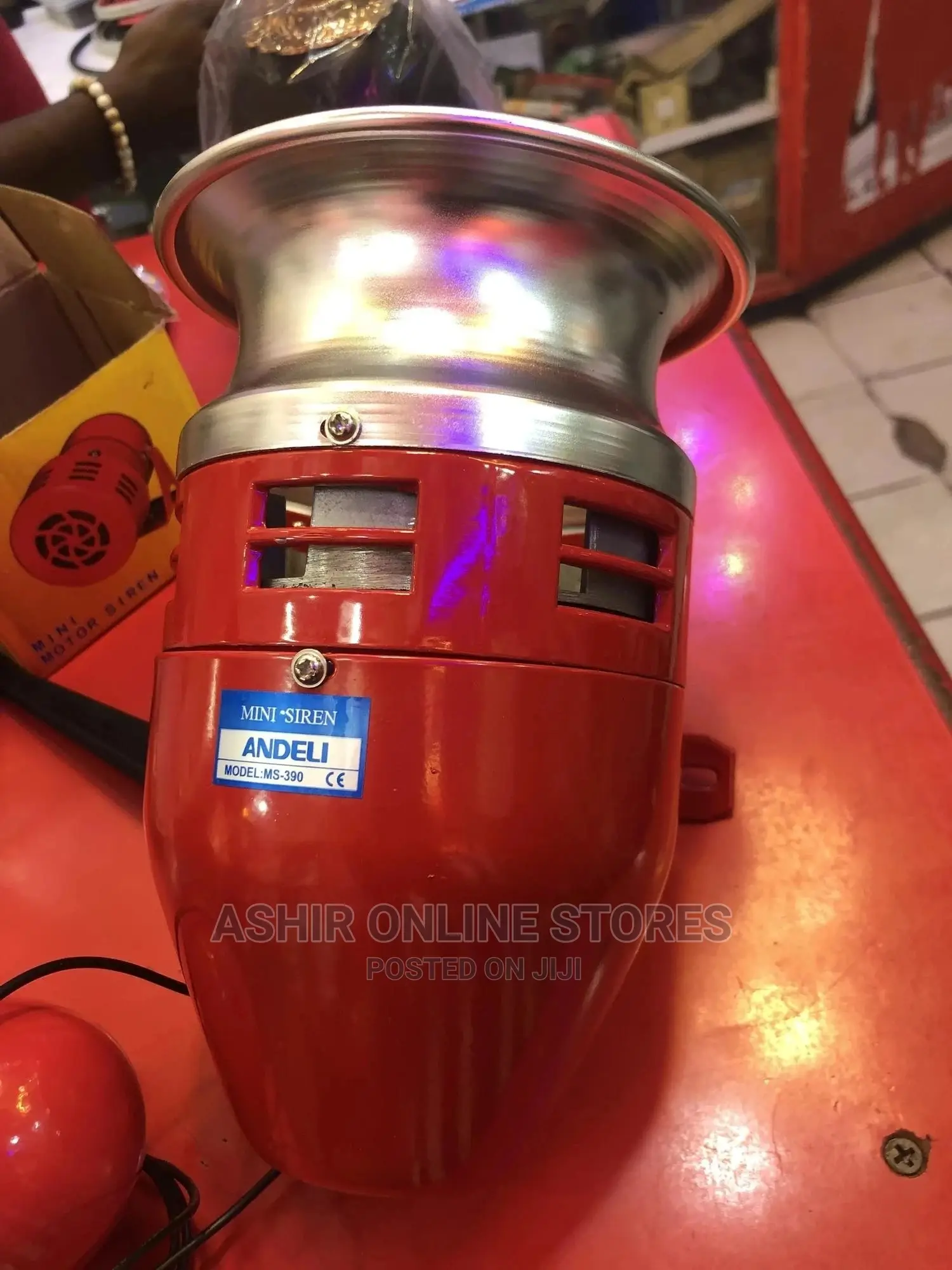 Mini Motor Siren/Alarm Security System