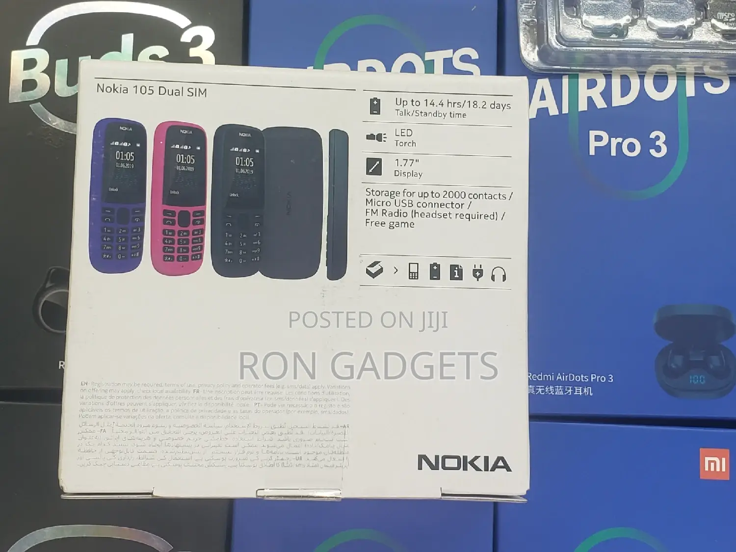 New Nokia 105 Black