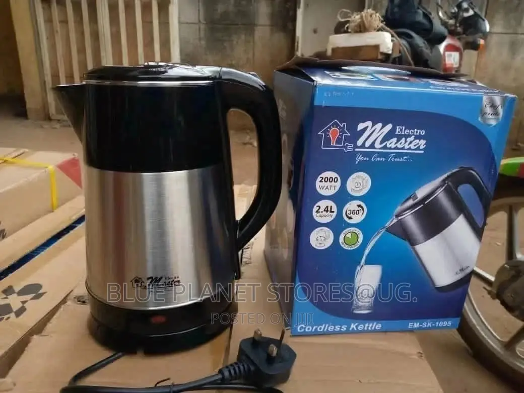 Electro Master 2.4L Cordless Kettles || 2000w || EM-SK-1095
