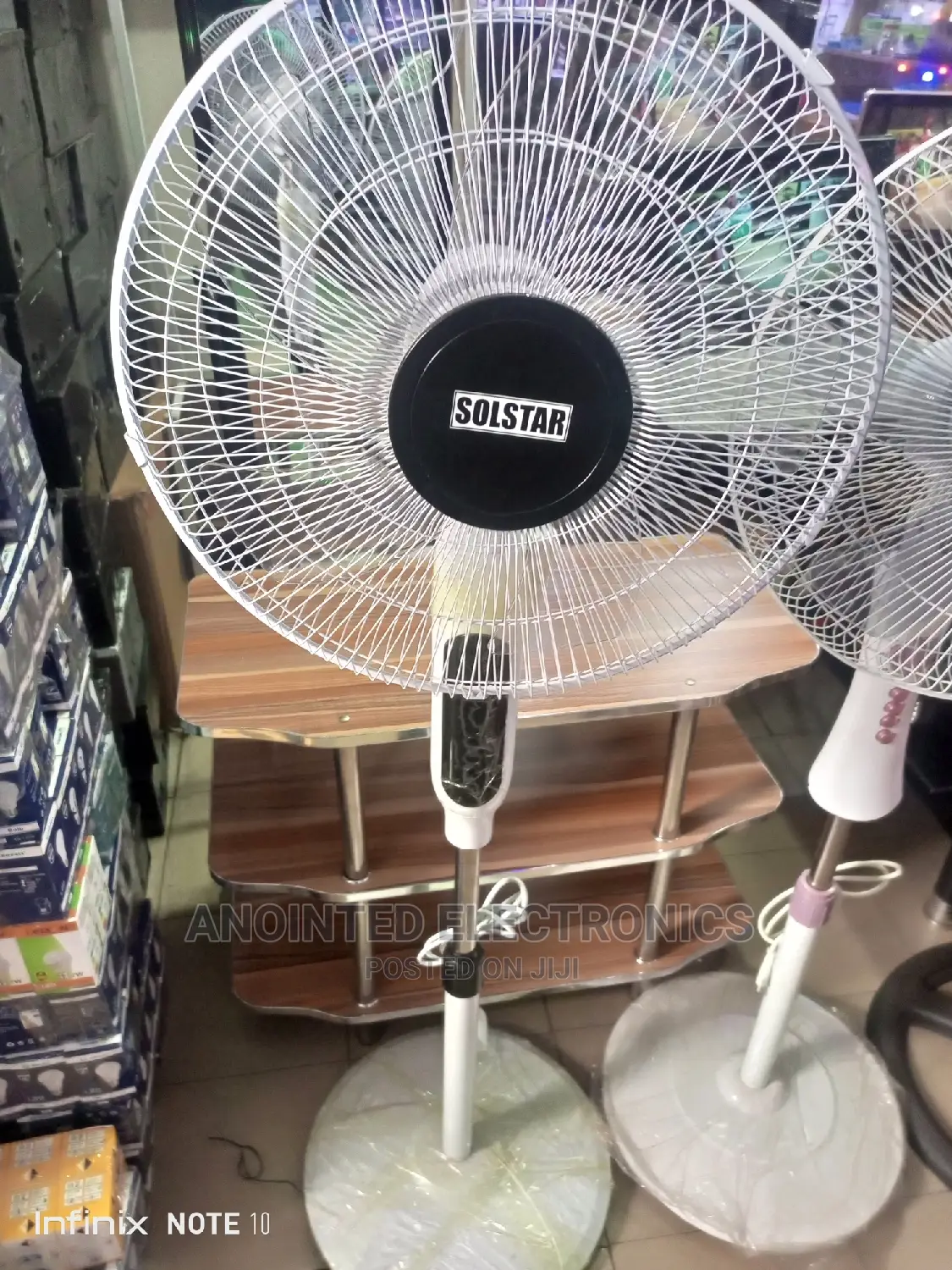 Solster Stand Remote Fan