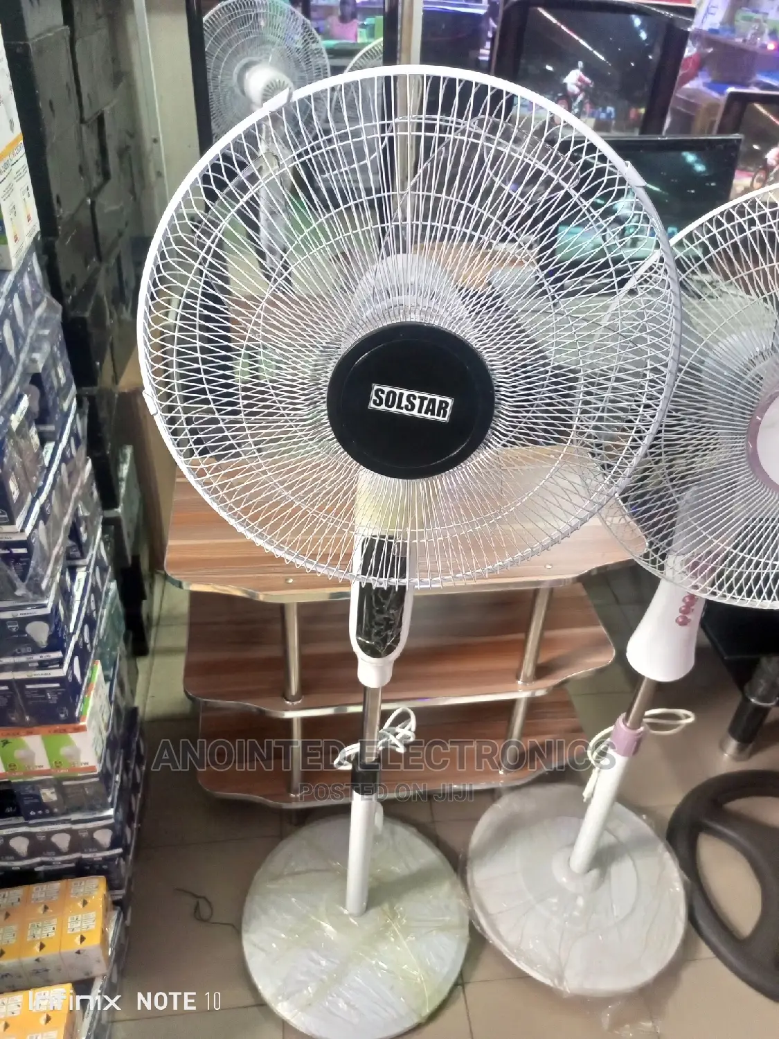 Solster Remote Control Fan