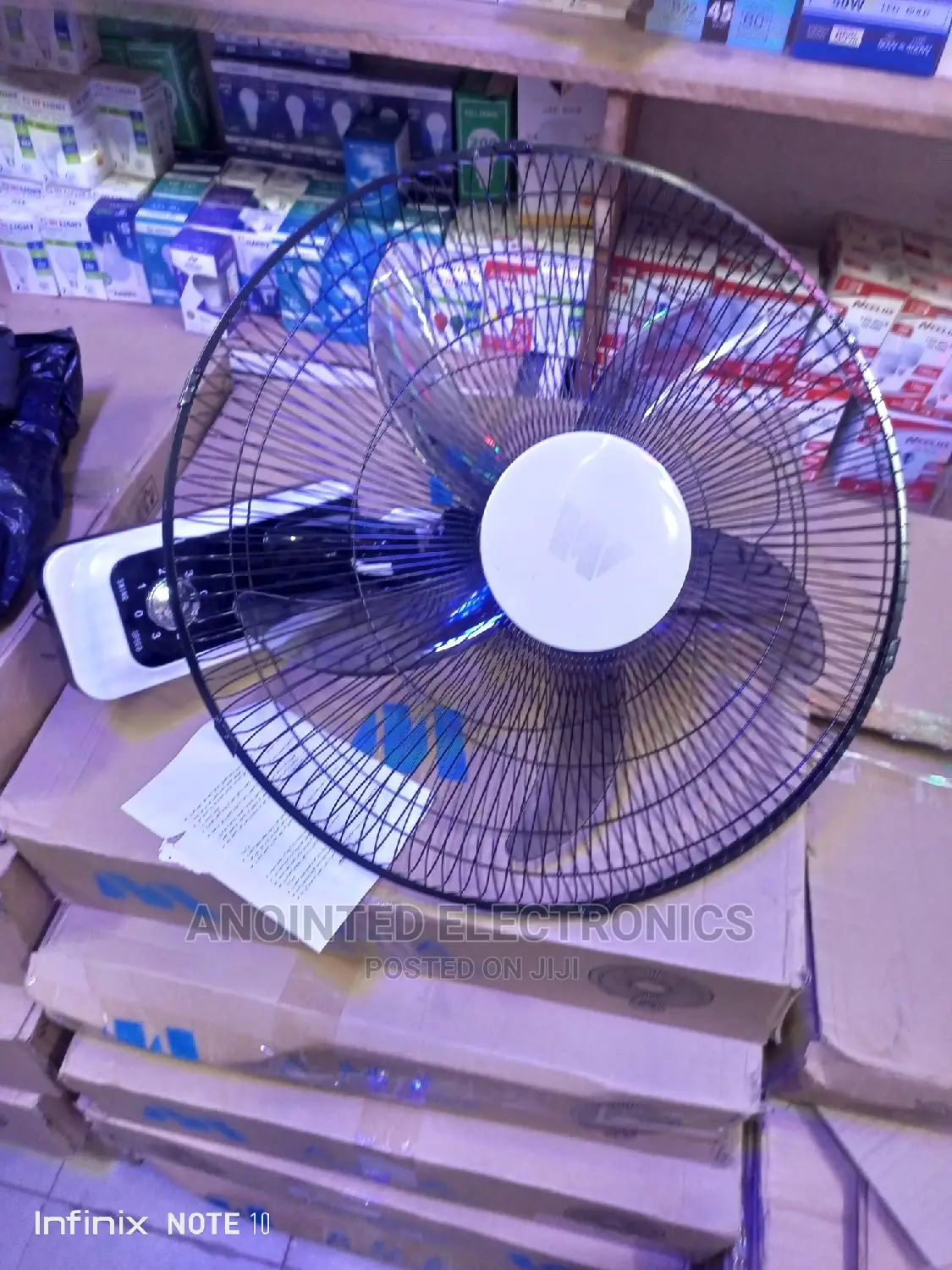 Wall Black Fans
