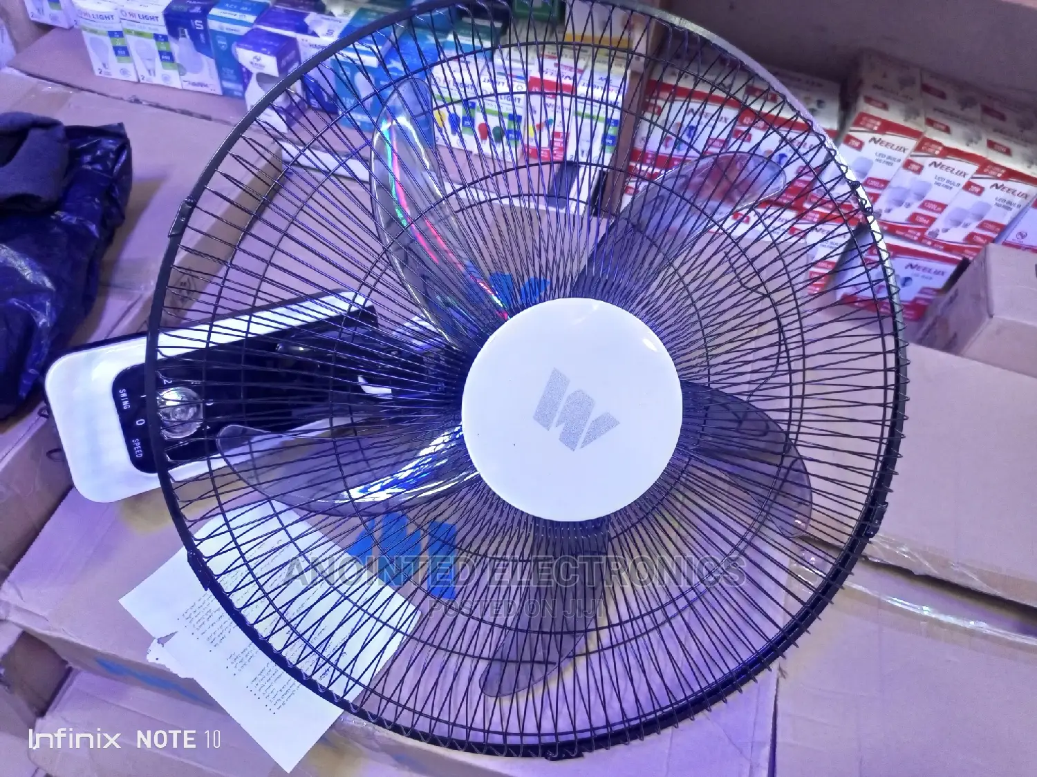 Wall Black Fans