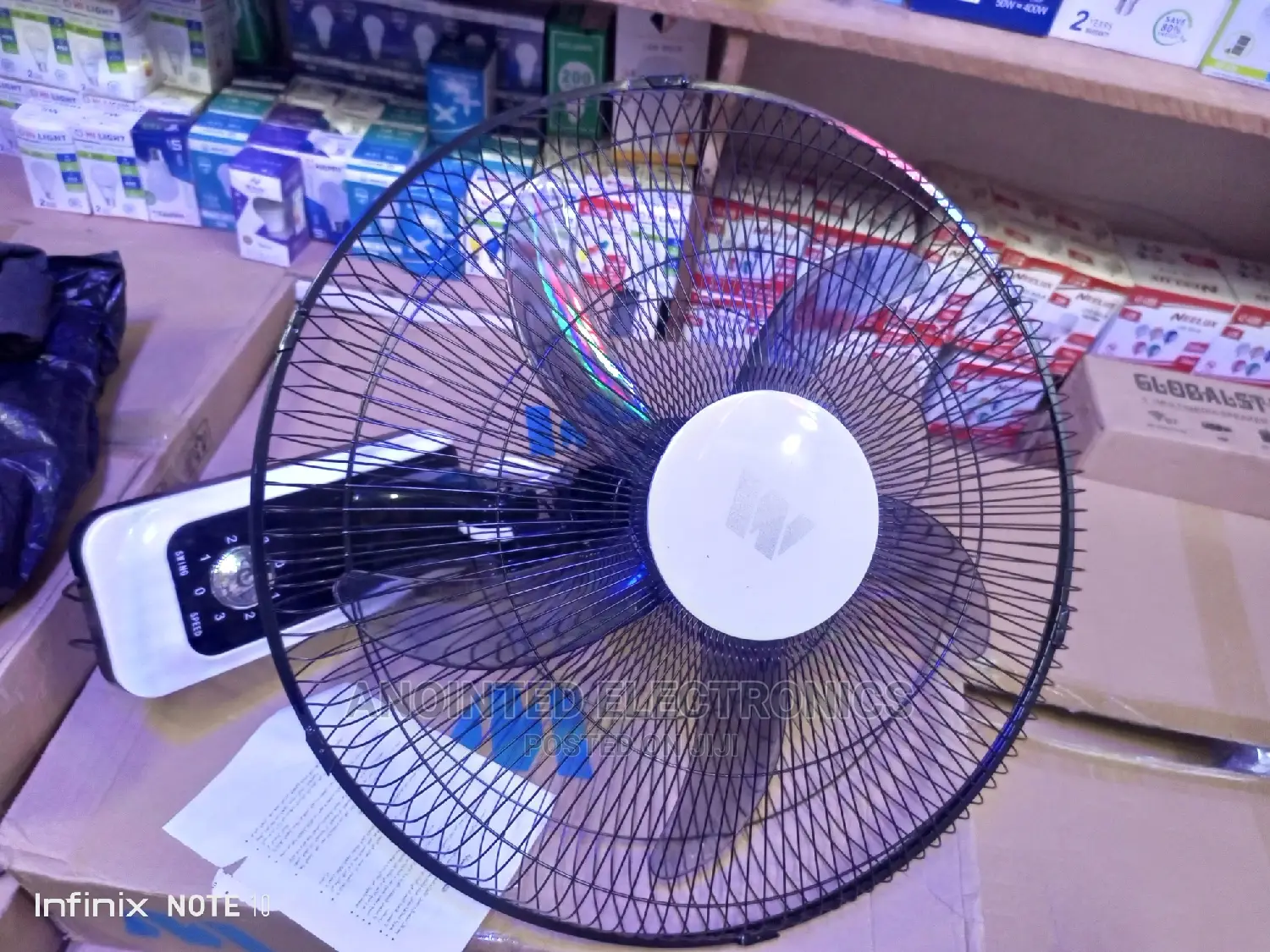 Wall Black Fans