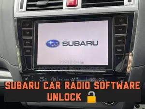 Subaru Car Radio Software