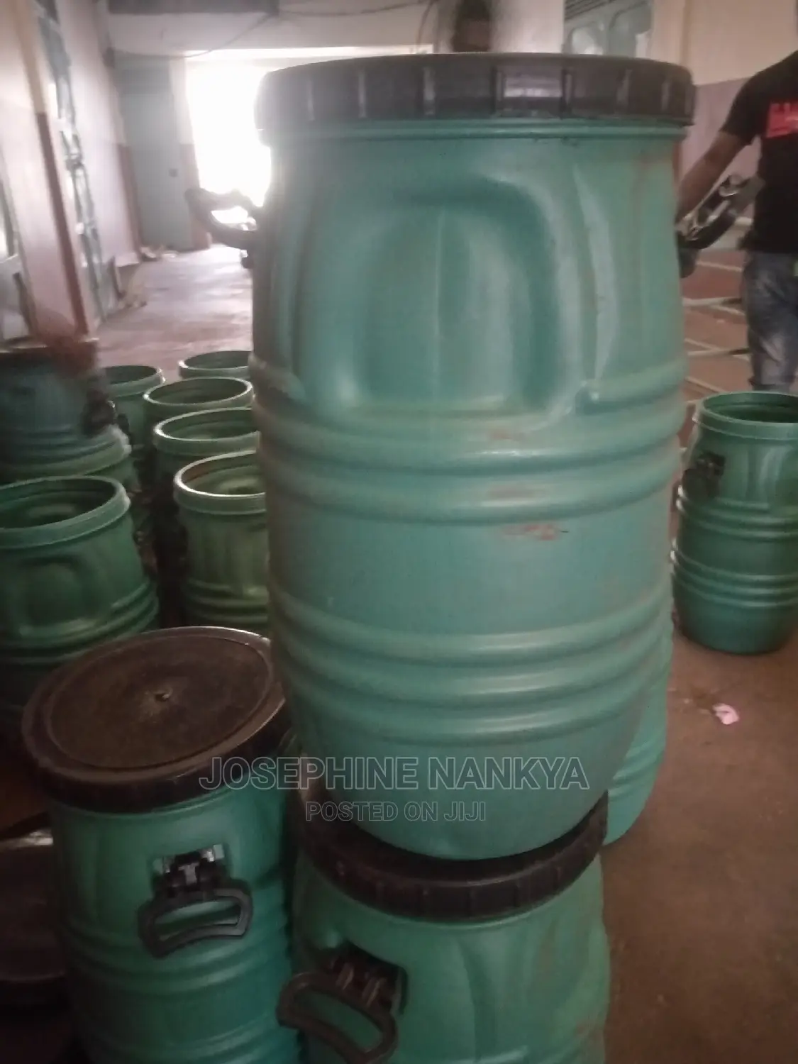 Drum, 60 Liters Green