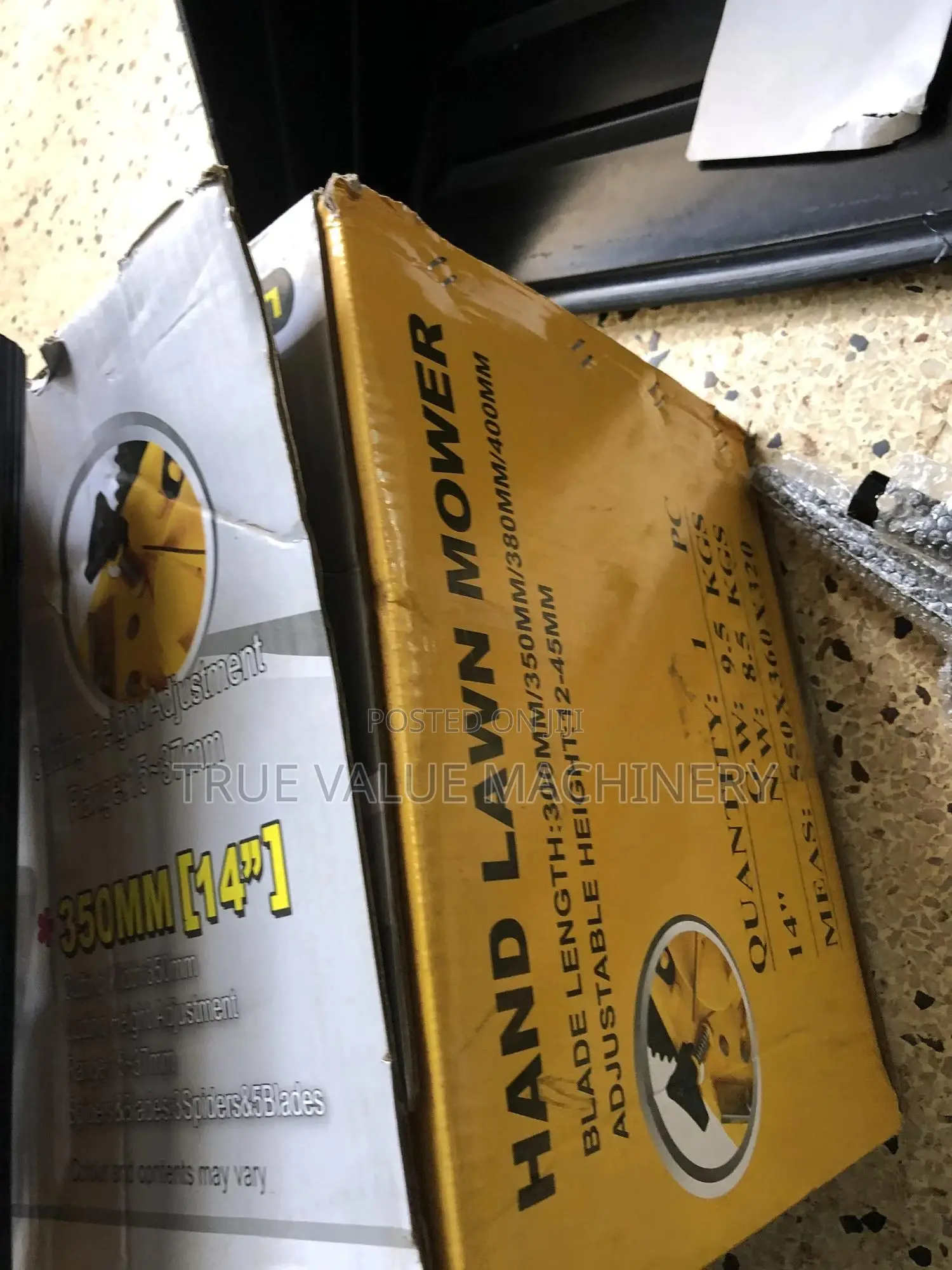 Manual Hand Push Lawn Mower