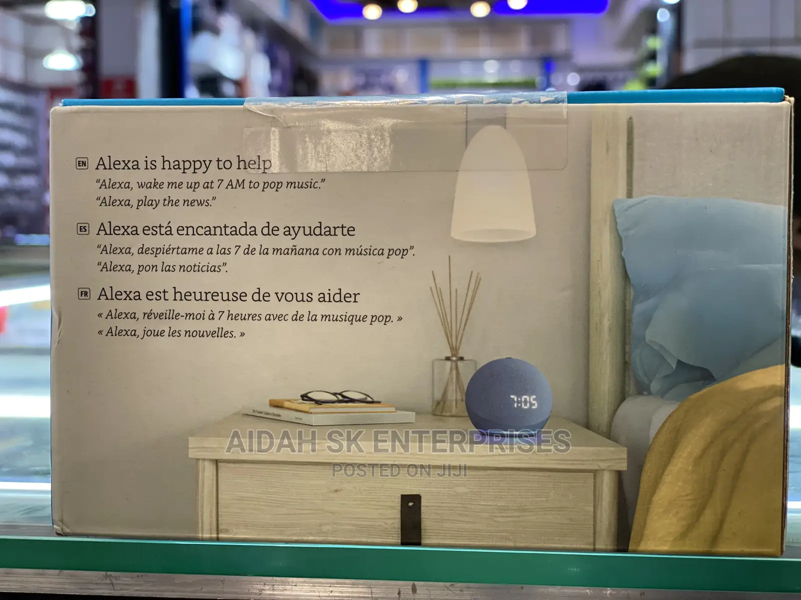 Echo Dot With Clock