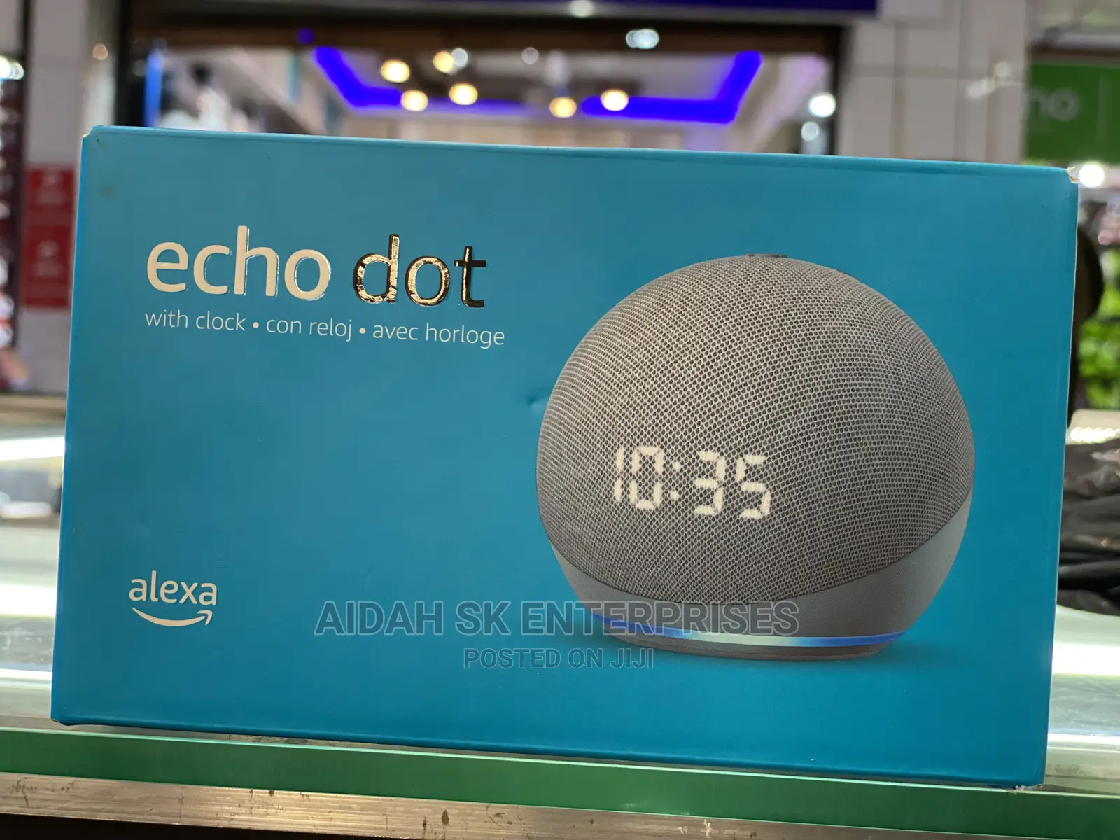 Echo Dot With Clock