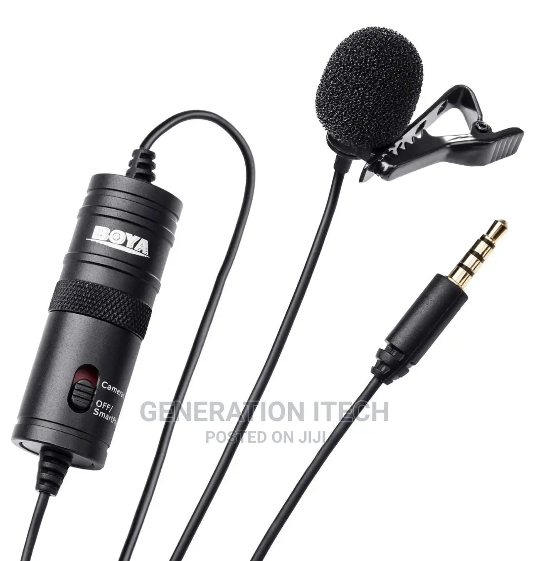 Boya Microphone Wired for Cameras, Phones, PCS -Recording