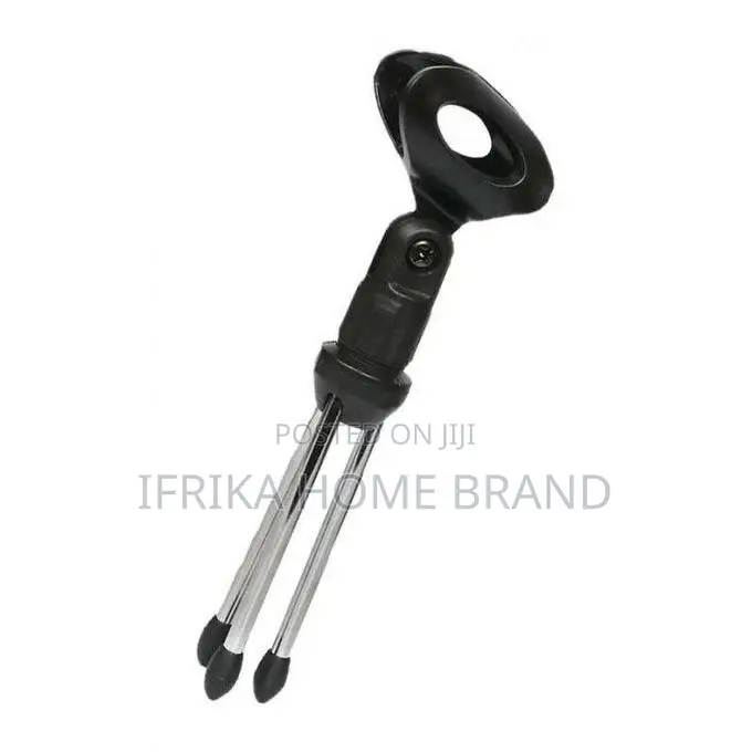Mic Stand Desktop Adjustable Microphones Tripods Holder