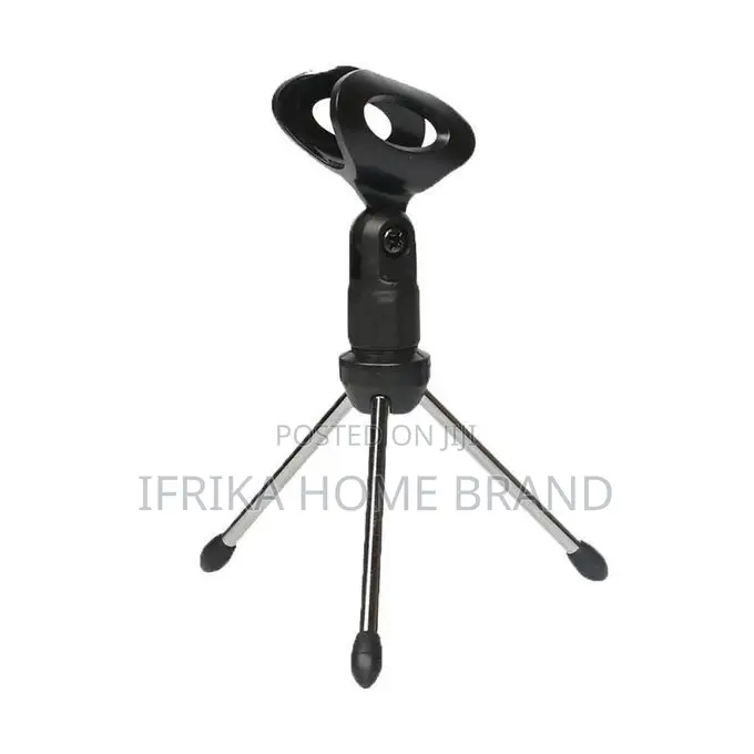 Mic Stand Desktop Adjustable Microphones Tripods Holder