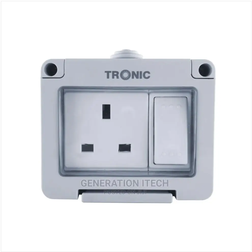 Waterproof Single Socket 13amps-Tronic