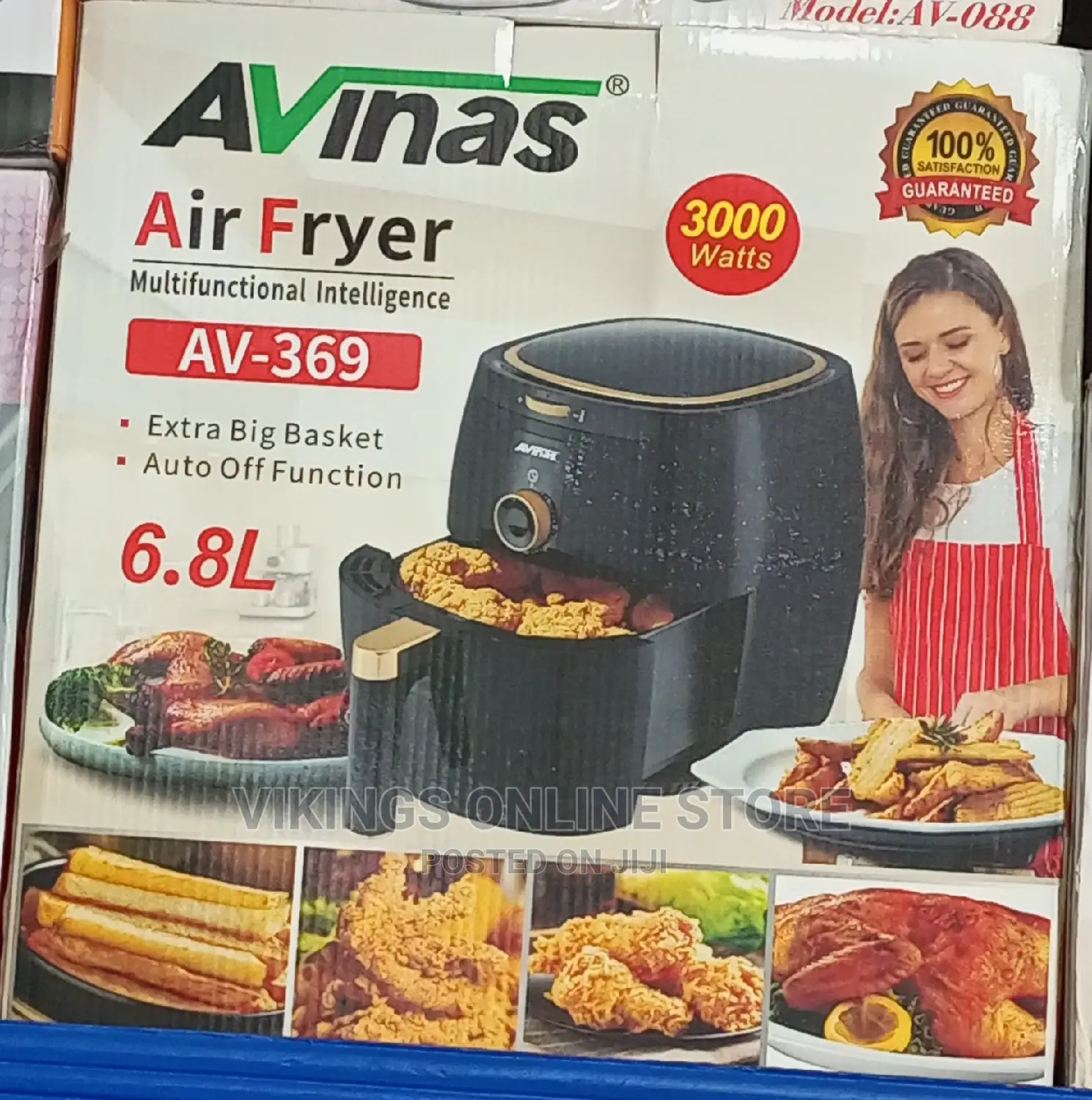 Big Basket 6.8 Litre Intelligent Air Fryer