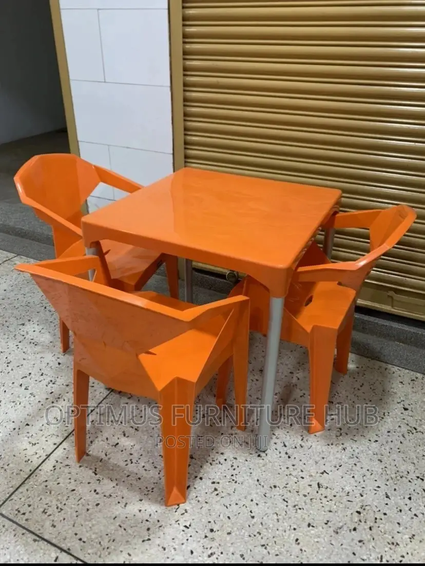 Set of 4 Chairs and Table