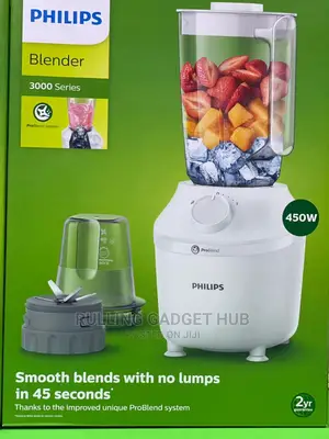 2 In1 PHILIPS BLENDER 450w - White
