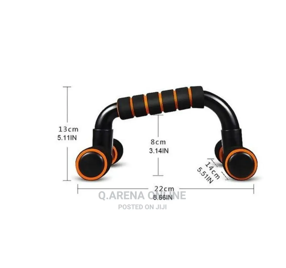 Two Pieces Cushioned Pushup Handle Grip