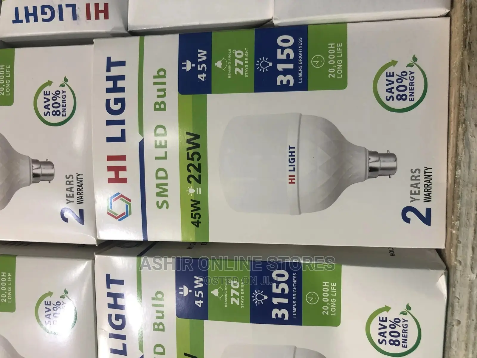 Hi Light Led Bulb for 45watts