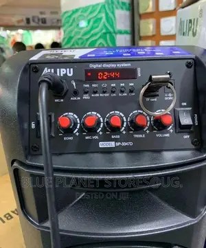 ALIPU Partybox Speaker + Microphon | SP-33470 | Rechargeable