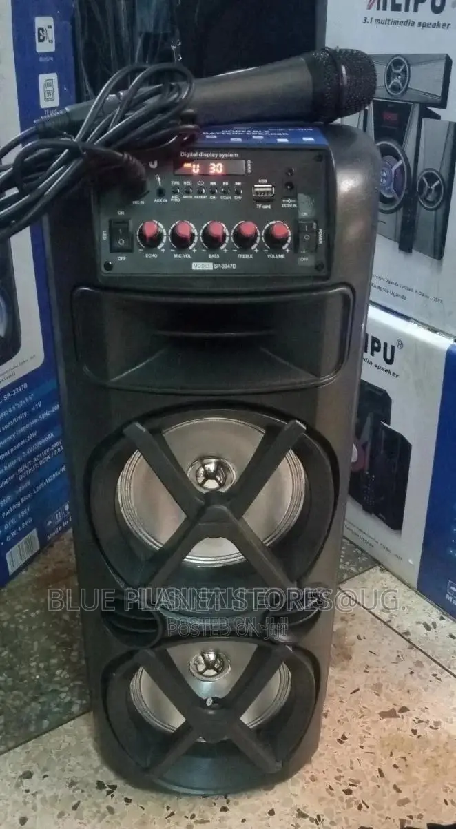 ALIPU Partybox Speaker + Microphon | SP-33470 | Rechargeable