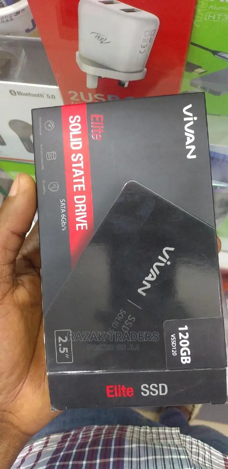Vivan SSD External Hard Drive 120GB