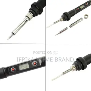 LCD Digital Display Temperature Adjustable Soldering Iron