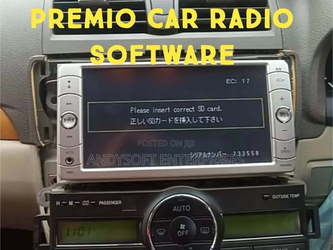 Please Insert Correct Sd Card Toyota Car Radio Software