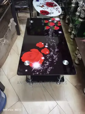 Glass Table Black