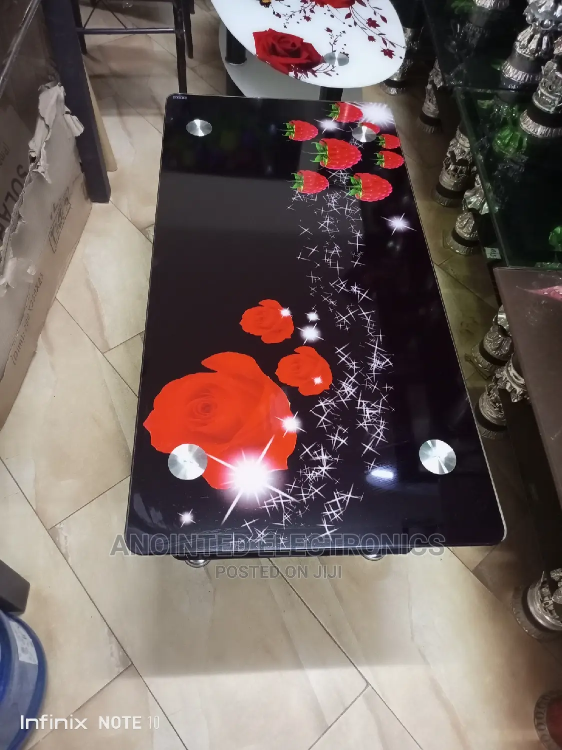 Glass Table Black