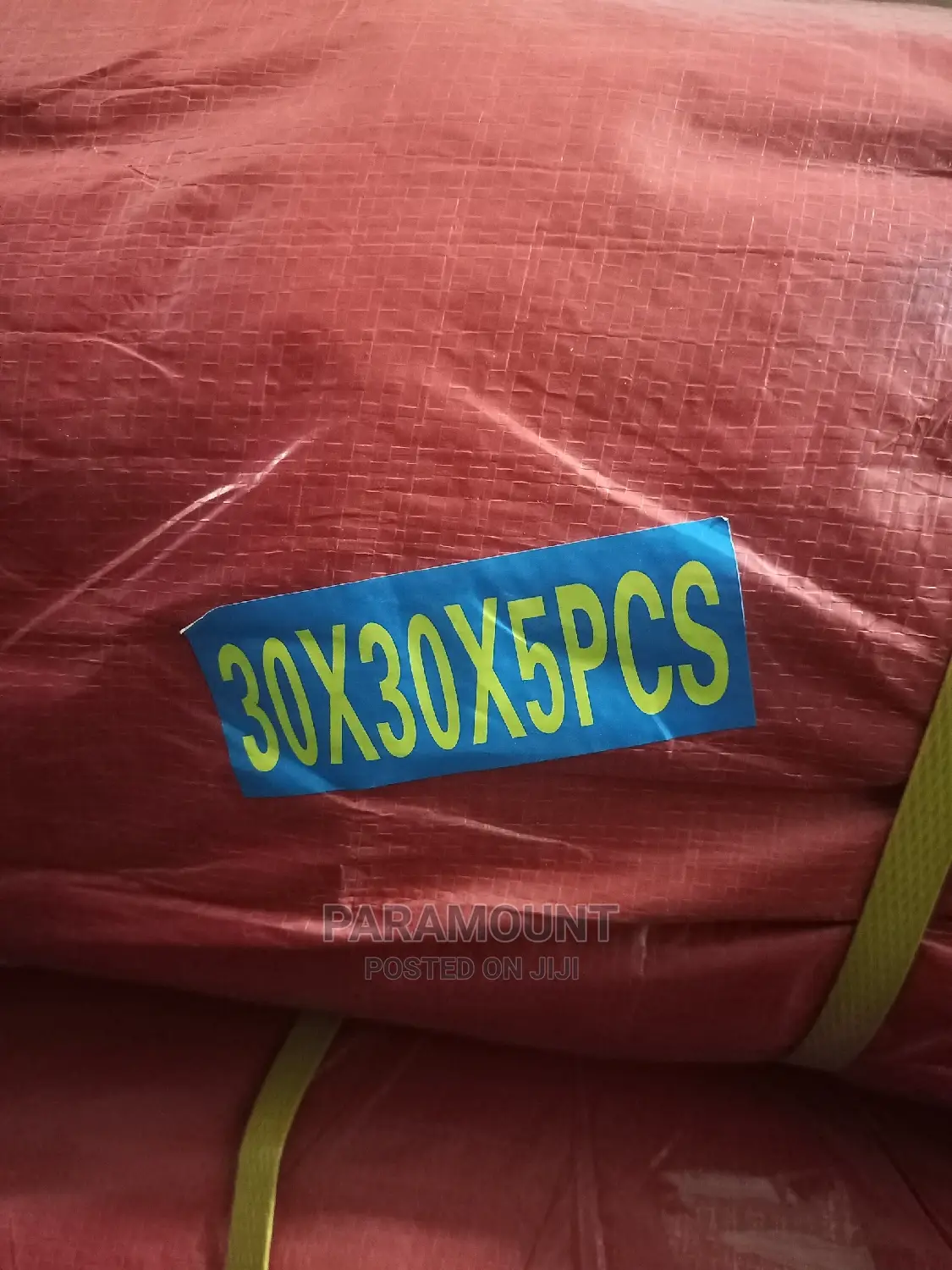 Orange Tarpaulins (30x30x5pcs)