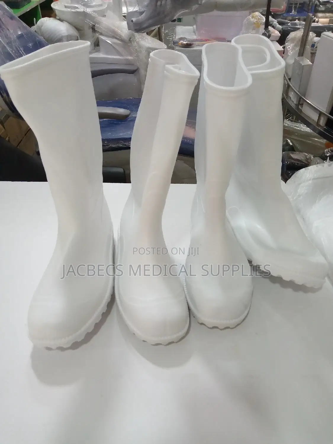 Medical Gumboots White Colour