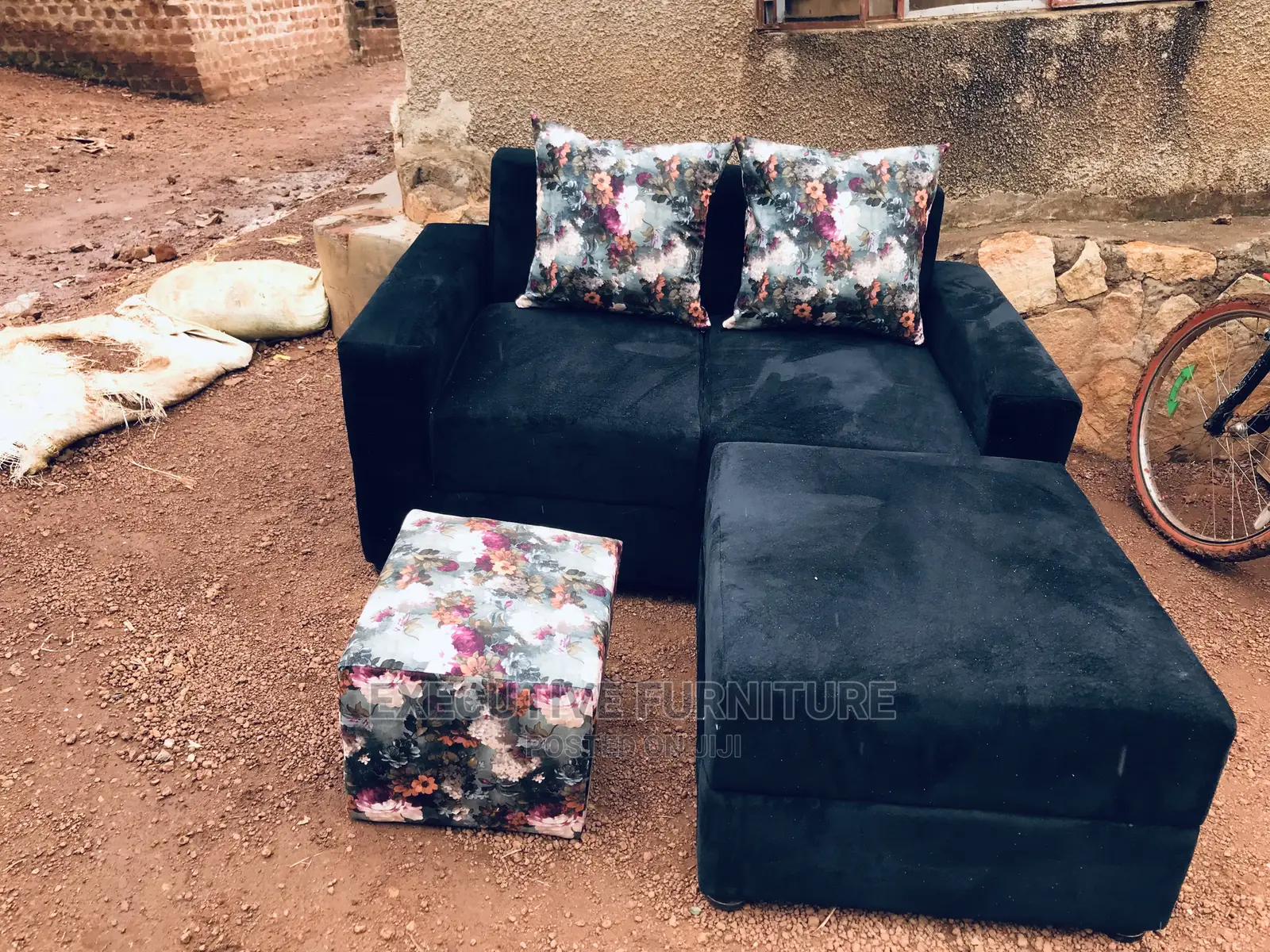 Mini Two Seater L Sofa
