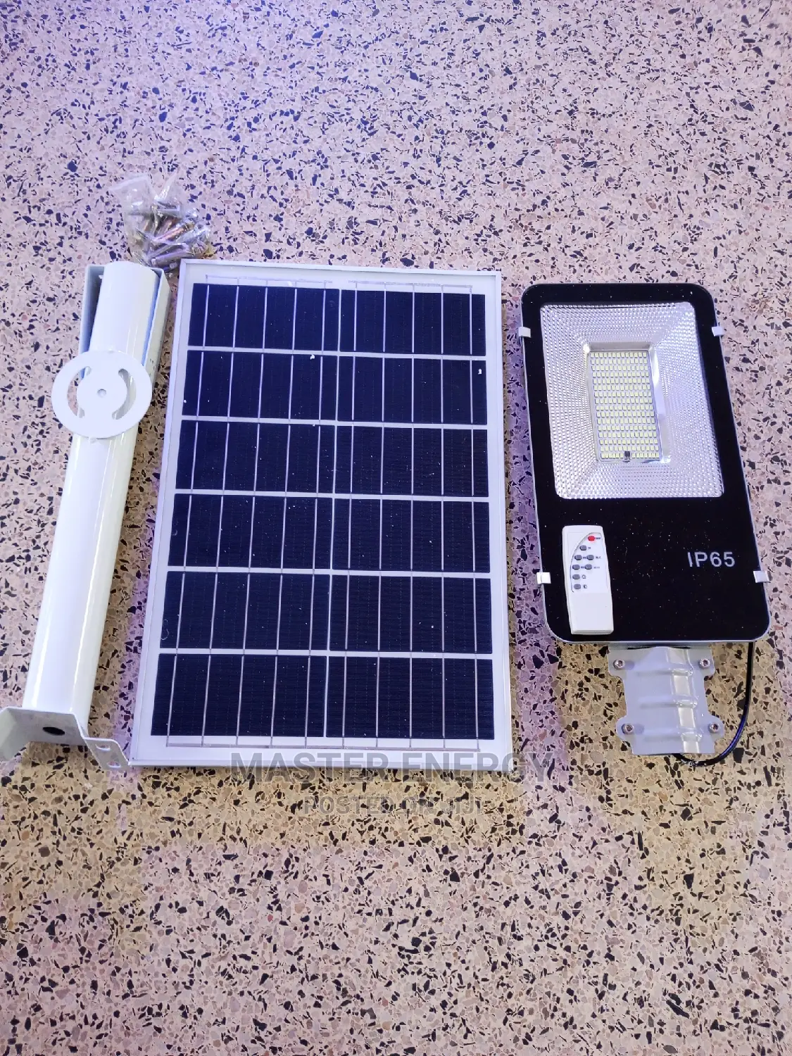 400W Solar Flood Light, Light Full Night