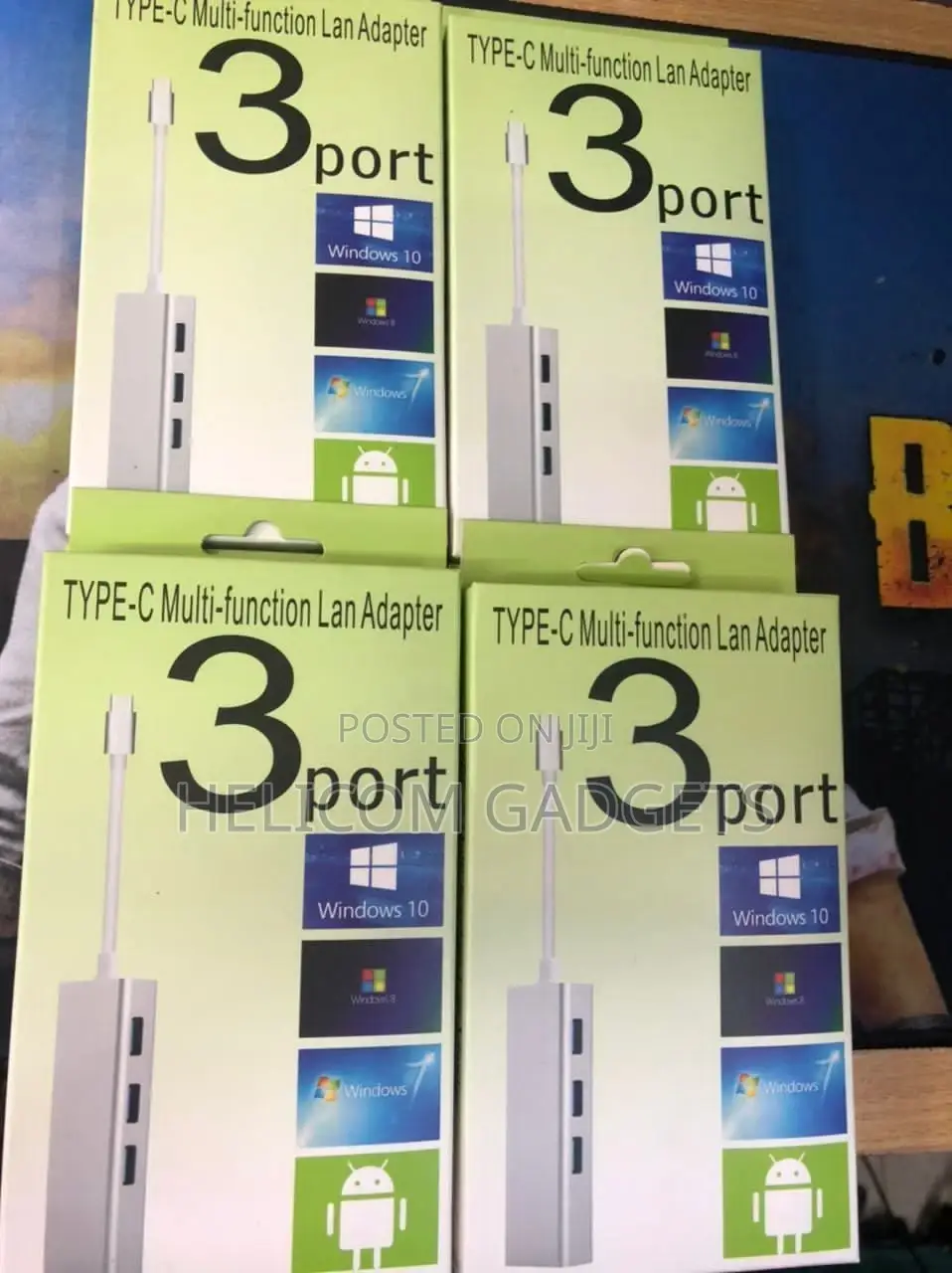 Type C Multifunction LAN Adapters